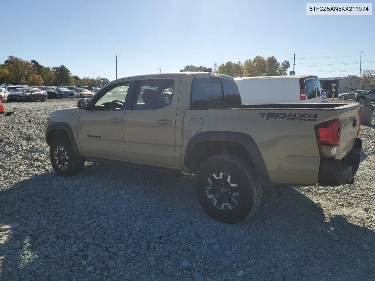 3TMDZ5BN9KM079651 2019 Toyota Tacoma Double Cab