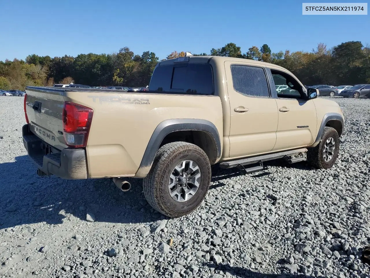 3TMDZ5BN9KM079651 2019 Toyota Tacoma Double Cab