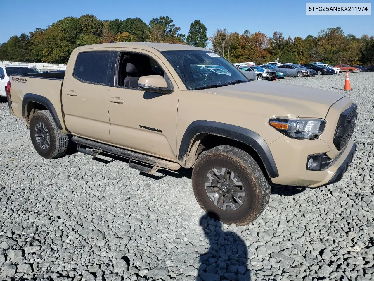 3TMDZ5BN9KM079651 2019 Toyota Tacoma Double Cab
