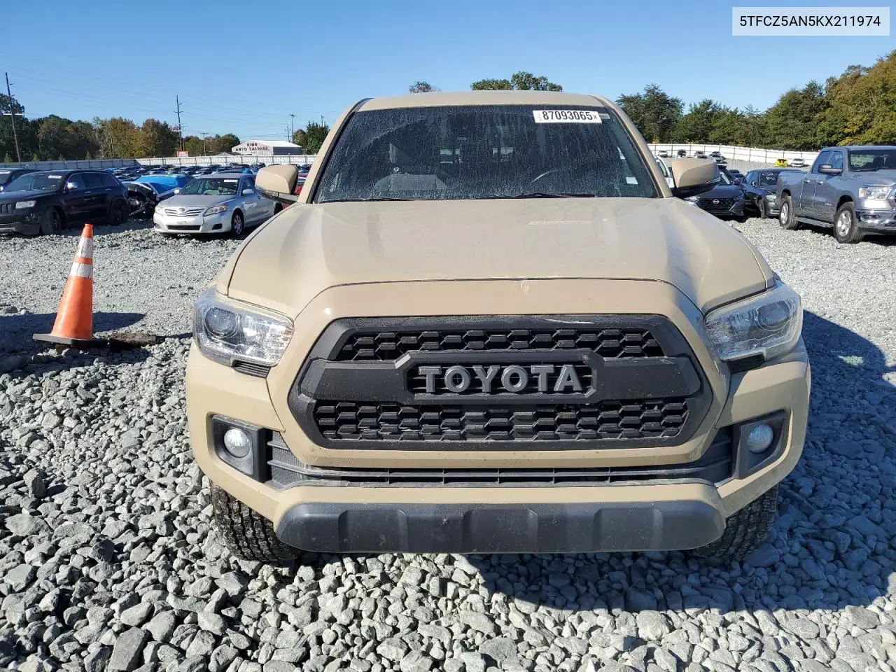 3TMDZ5BN9KM079651 2019 Toyota Tacoma Double Cab