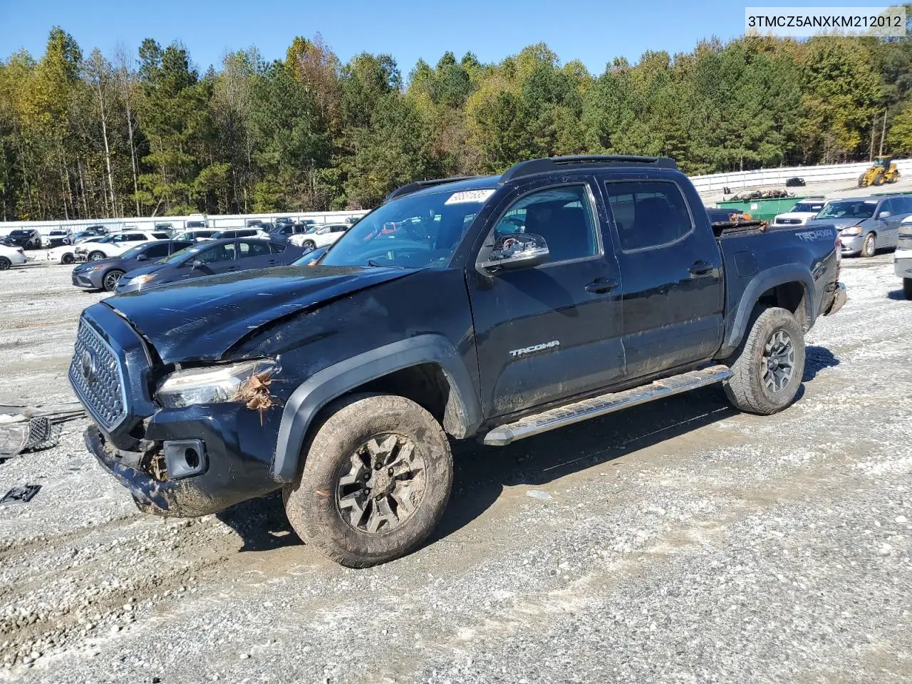 3TMCZ5ANXKM212012 2019 Toyota Tacoma