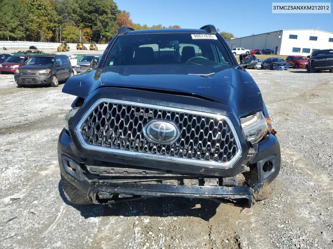 3TMCZ5ANXKM212012 2019 Toyota Tacoma