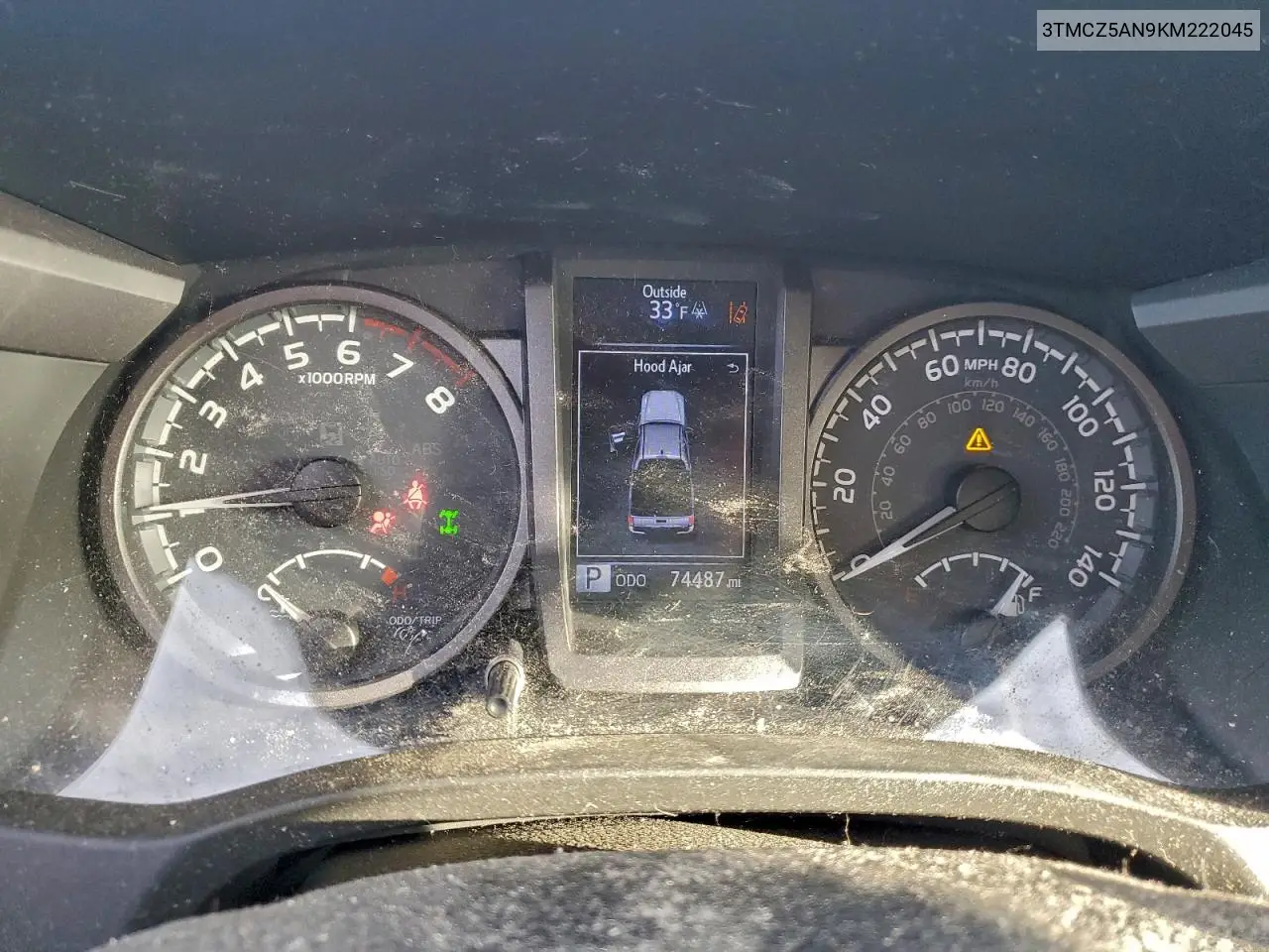 3TMCZ5AN9KM222045 2019 Toyota Tacoma Double Cab