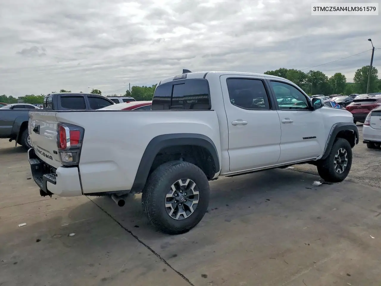 3TMCZ5AN4LM361579 2020 Toyota Tacoma Trd Off-Road