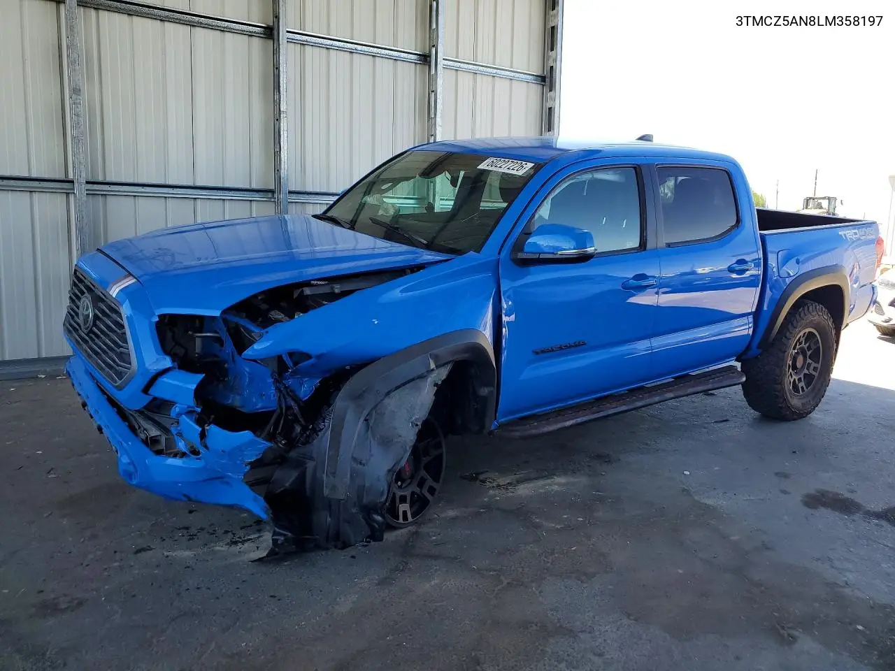 2020 Toyota Tacoma Trd Off-Road VIN: 3TMCZ5AN8LM358197 Lot: 60227226