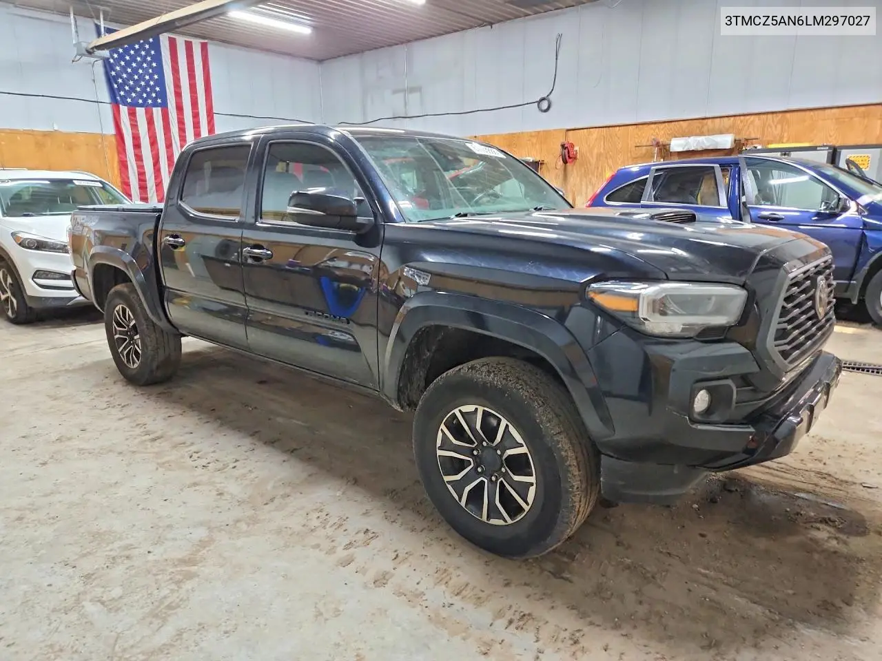 2020 Toyota Tacoma Dbc VIN: 3TMCZ5AN6LM297027 Lot: 61133886