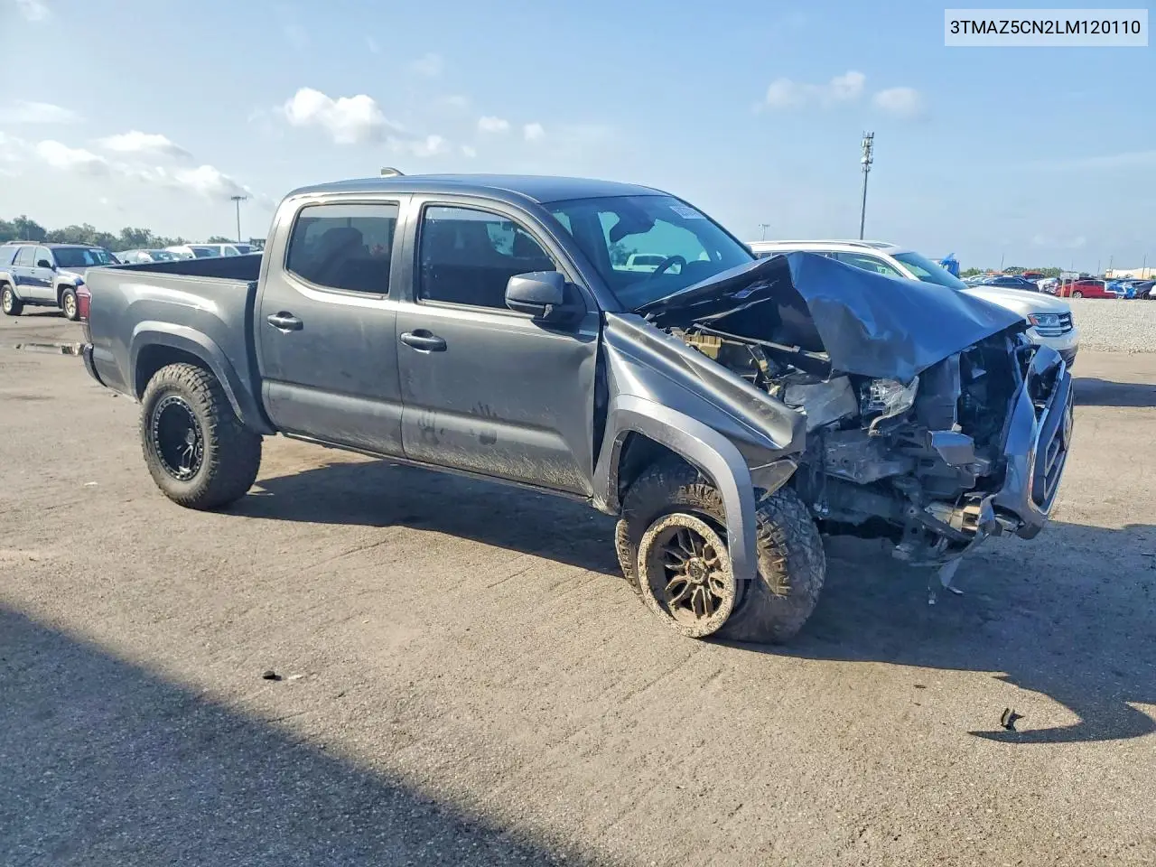 2020 Toyota Tacoma Sr5 V6 VIN: 3TMAZ5CN2LM120110 Lot: 62073146