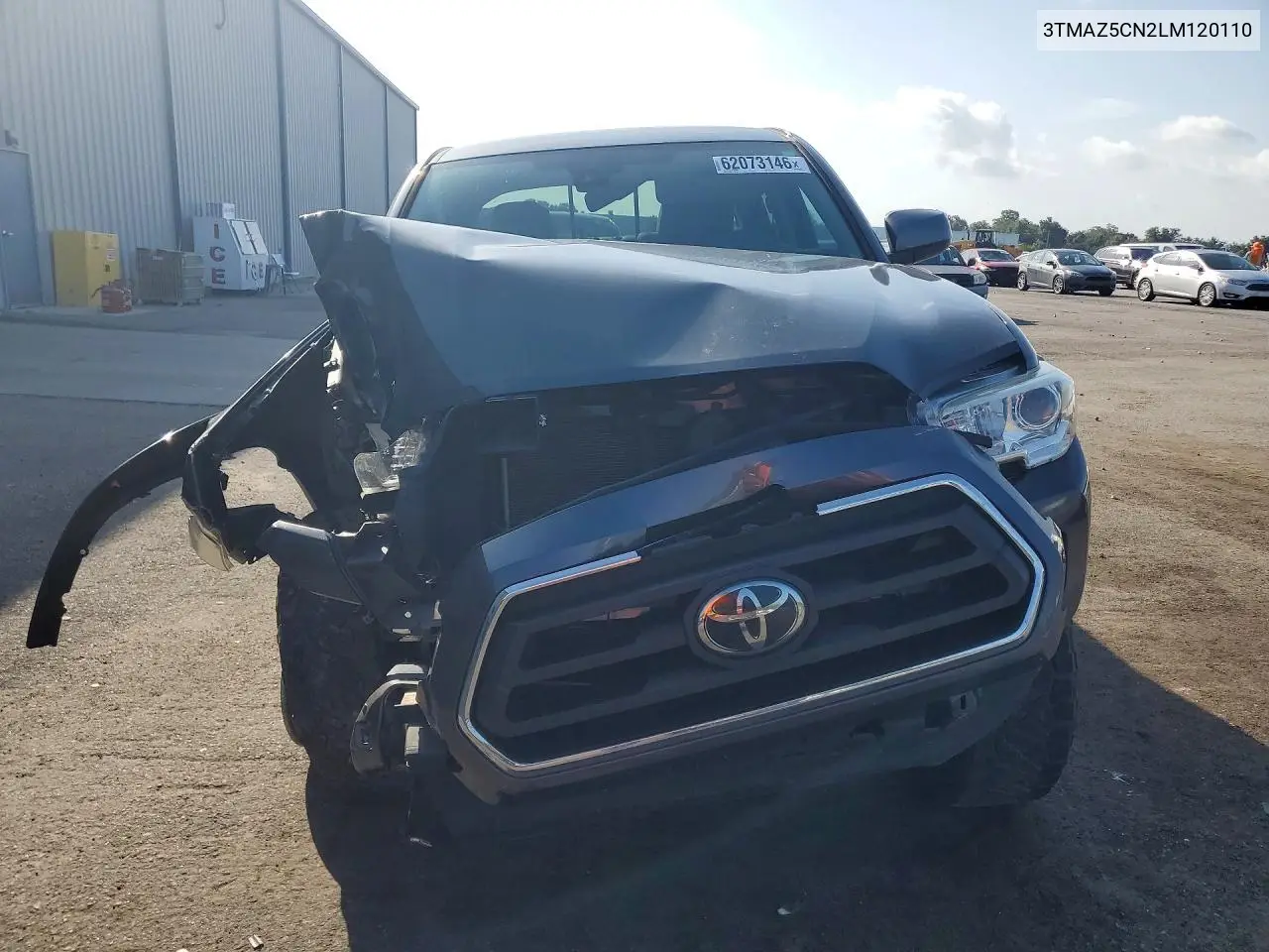 2020 Toyota Tacoma Sr5 V6 VIN: 3TMAZ5CN2LM120110 Lot: 62073146