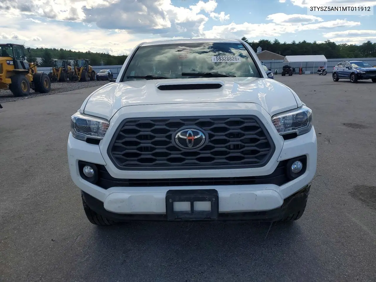 2021 Toyota Tacoma Trd Sport VIN: 3TYSZ5AN1MT011912 Lot: 58328826