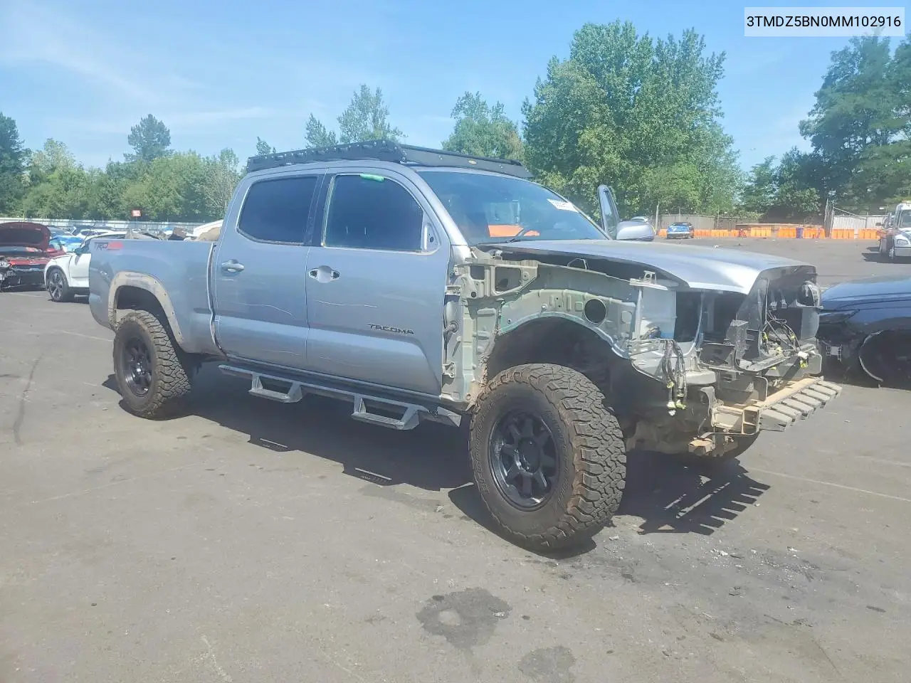 2021 Toyota Tacoma Trd Off-Road VIN: 3TMDZ5BN0MM102916 Lot: 58639636