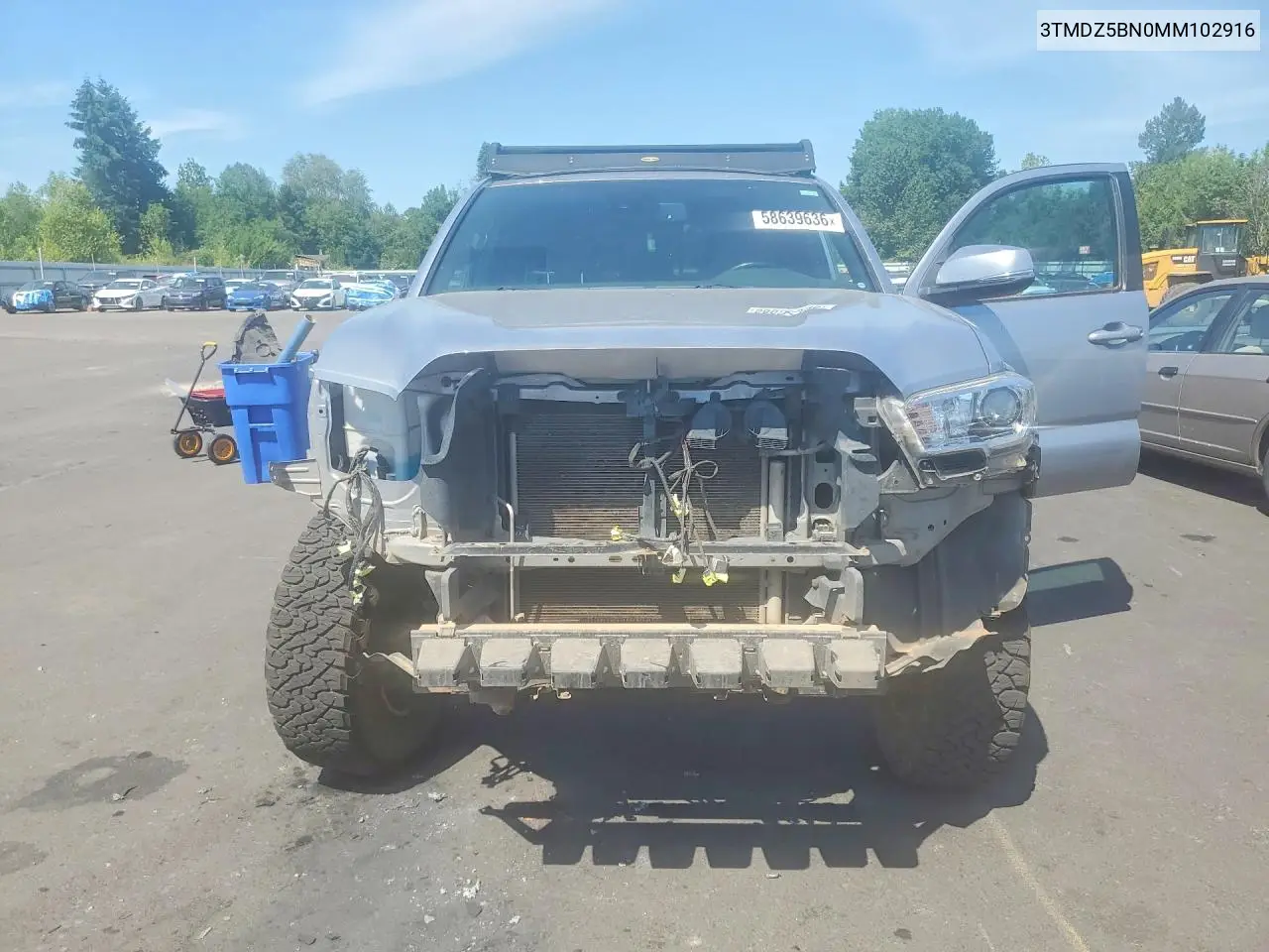 2021 Toyota Tacoma Trd Off-Road VIN: 3TMDZ5BN0MM102916 Lot: 58639636