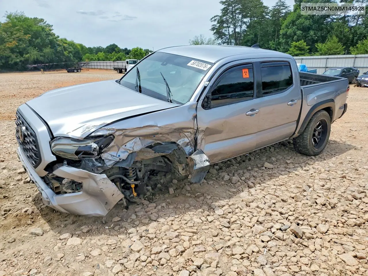 2021 Toyota Tacoma Trd Off-Road VIN: 3TMAZ5CN0MM145928 Lot: 58702076