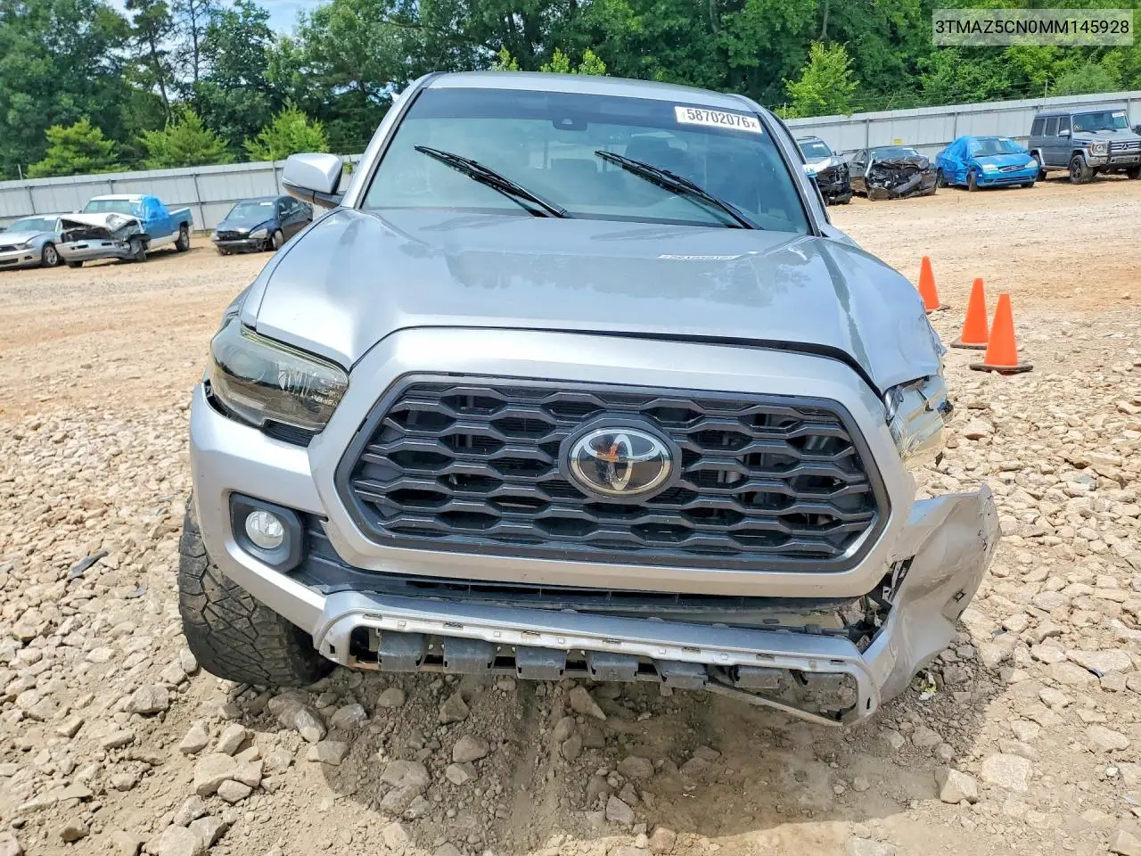 2021 Toyota Tacoma Trd Off-Road VIN: 3TMAZ5CN0MM145928 Lot: 58702076