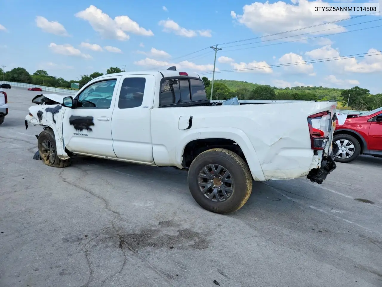 3TYSZ5AN9MT014508 2021 Toyota Tacoma Sr5 V6