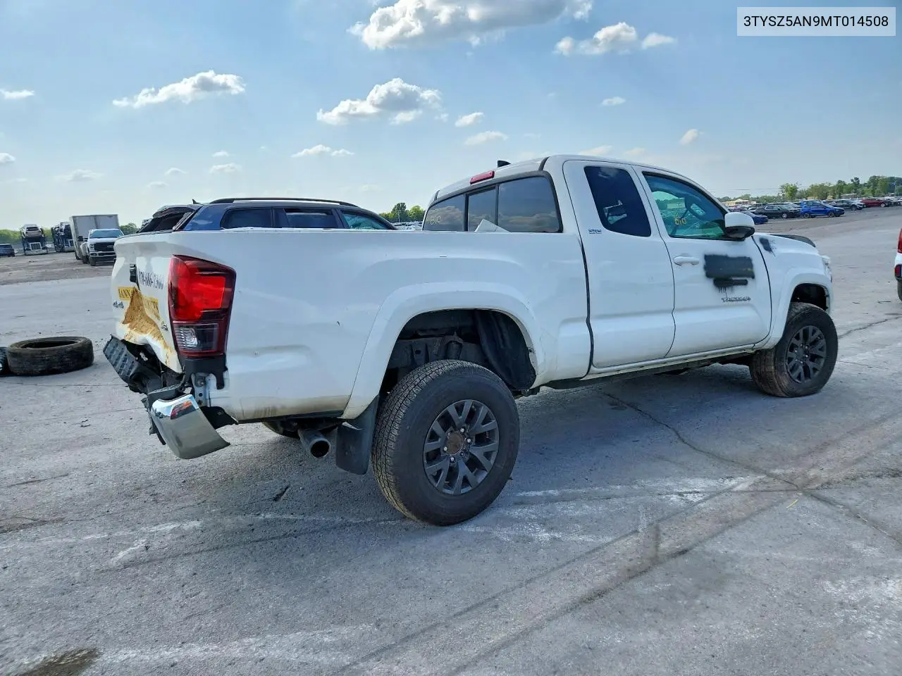 3TYSZ5AN9MT014508 2021 Toyota Tacoma Sr5 V6
