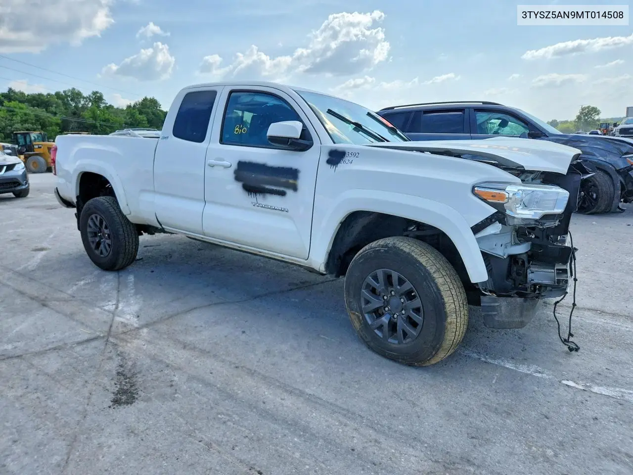 3TYSZ5AN9MT014508 2021 Toyota Tacoma Sr5 V6