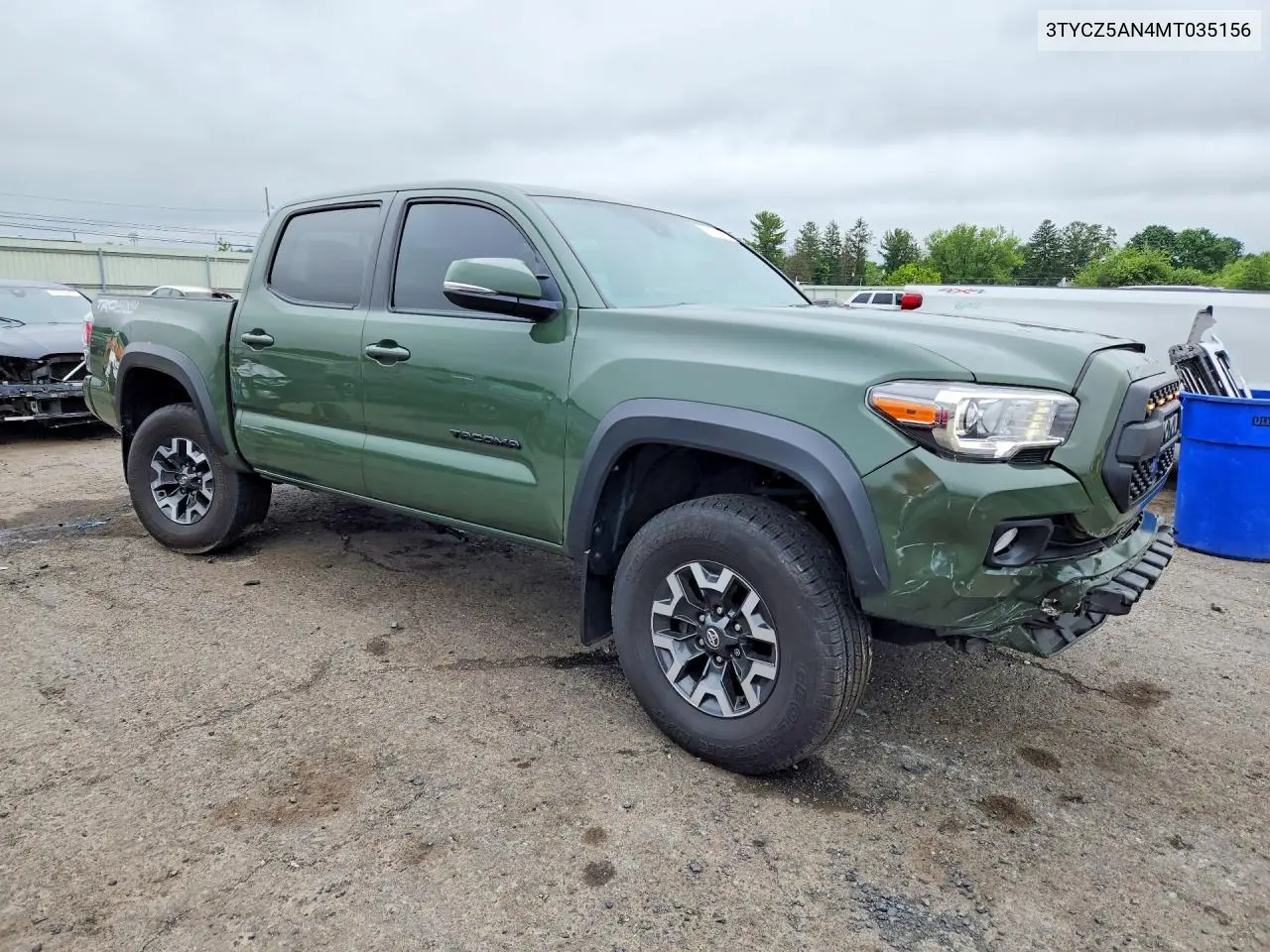 2021 Toyota Tacoma Trd Off-Road VIN: 3TYCZ5AN4MT035156 Lot: 59985986