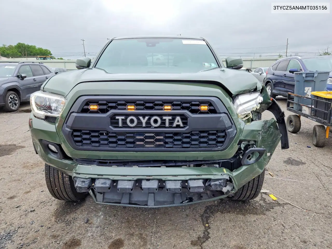 2021 Toyota Tacoma Trd Off-Road VIN: 3TYCZ5AN4MT035156 Lot: 59985986