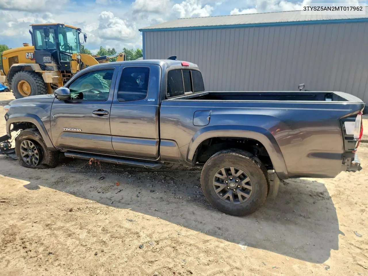 2021 Toyota Tacoma Sr5 V6 VIN: 3TYSZ5AN2MT017962 Lot: 60809136
