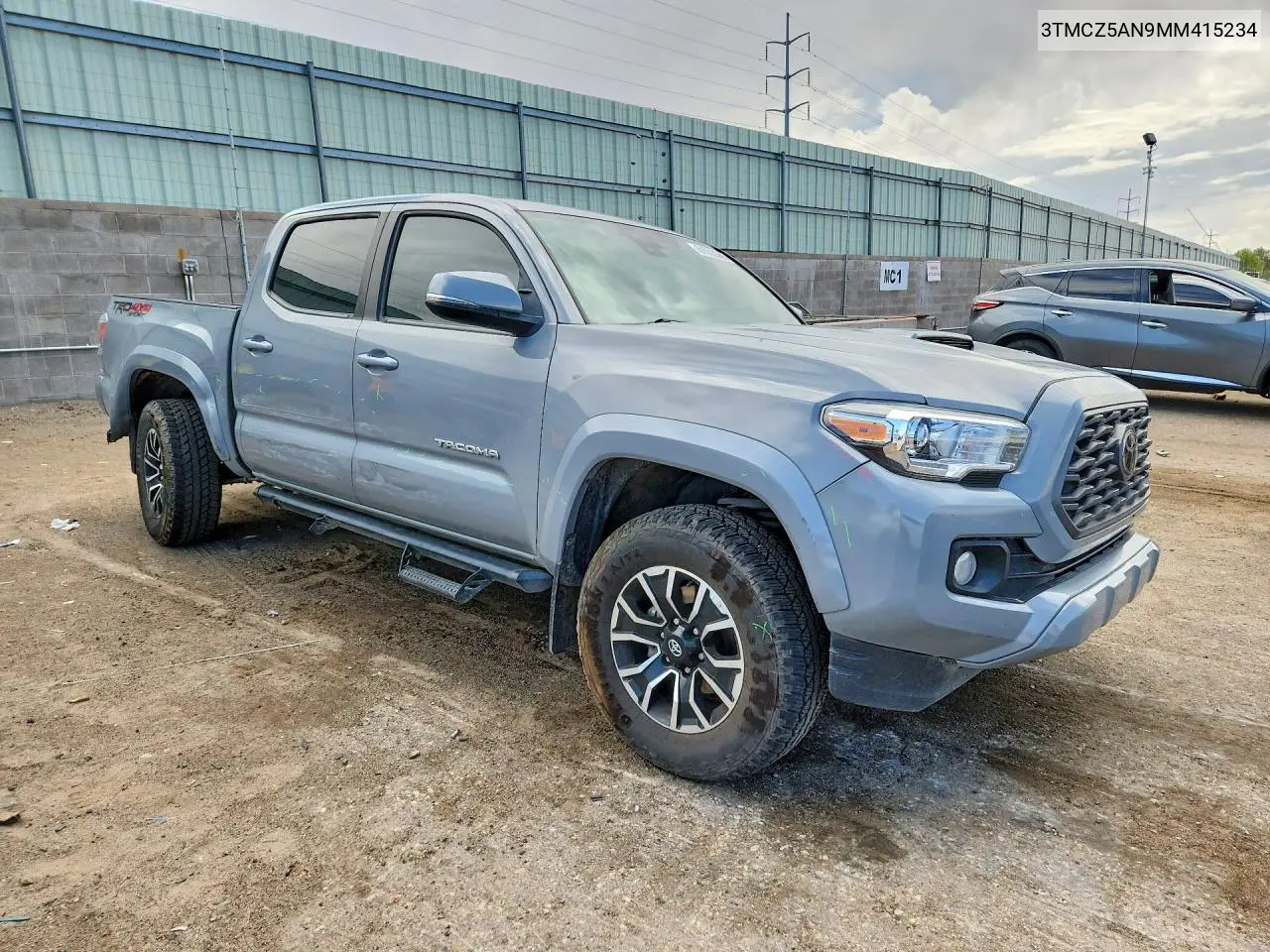 2021 Toyota Tacoma Trd Sport VIN: 3TMCZ5AN9MM415234 Lot: 61008946
