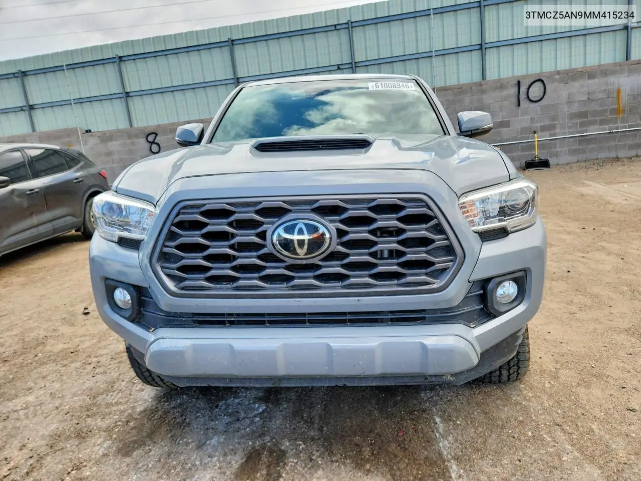 2021 Toyota Tacoma Trd Sport VIN: 3TMCZ5AN9MM415234 Lot: 61008946