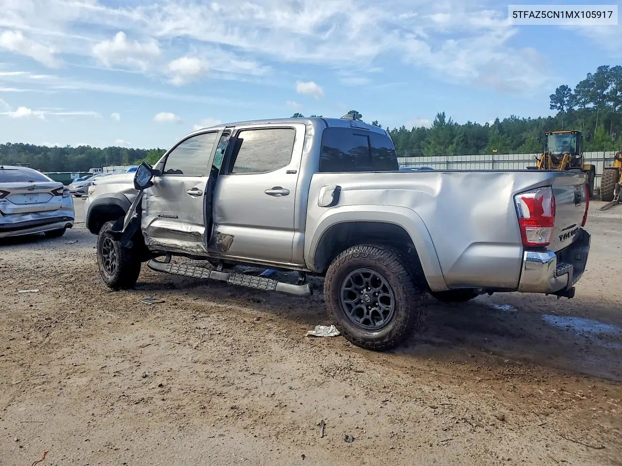 2021 Toyota Tacoma Sr5 V6 VIN: 5TFAZ5CN1MX105917 Lot: 61126946