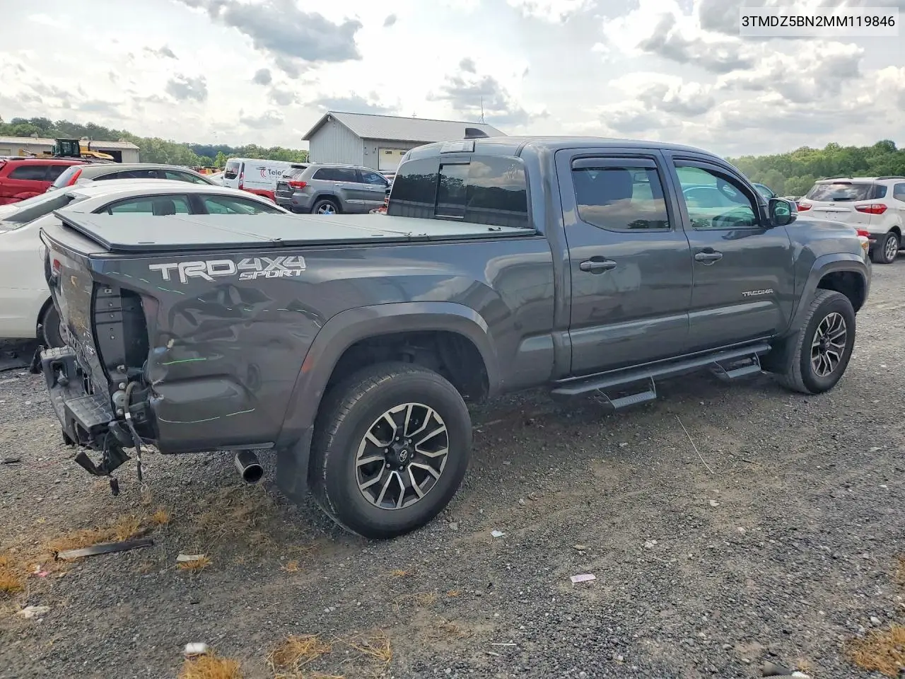 2021 Toyota Tacoma Trd Sport VIN: 3TMDZ5BN2MM119846 Lot: 61561666
