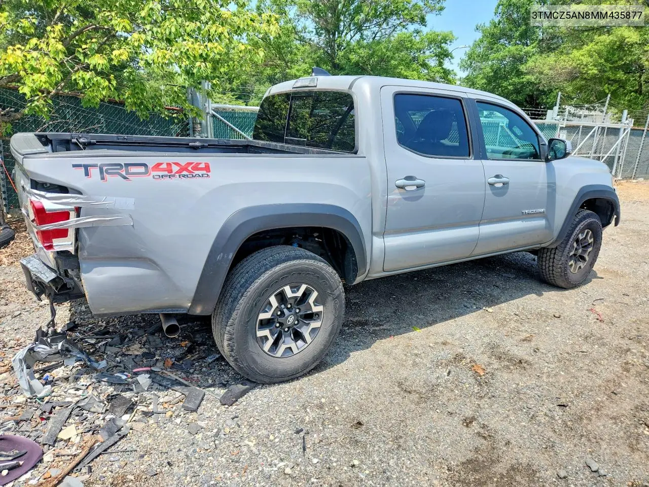 2021 Toyota Tacoma Trd Off-Road VIN: 3TMCZ5AN8MM435877 Lot: 61697356