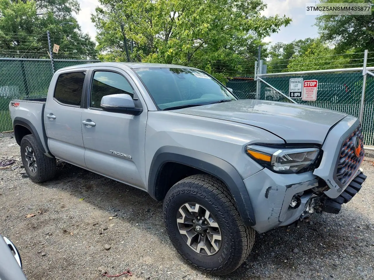 2021 Toyota Tacoma Trd Off-Road VIN: 3TMCZ5AN8MM435877 Lot: 61697356
