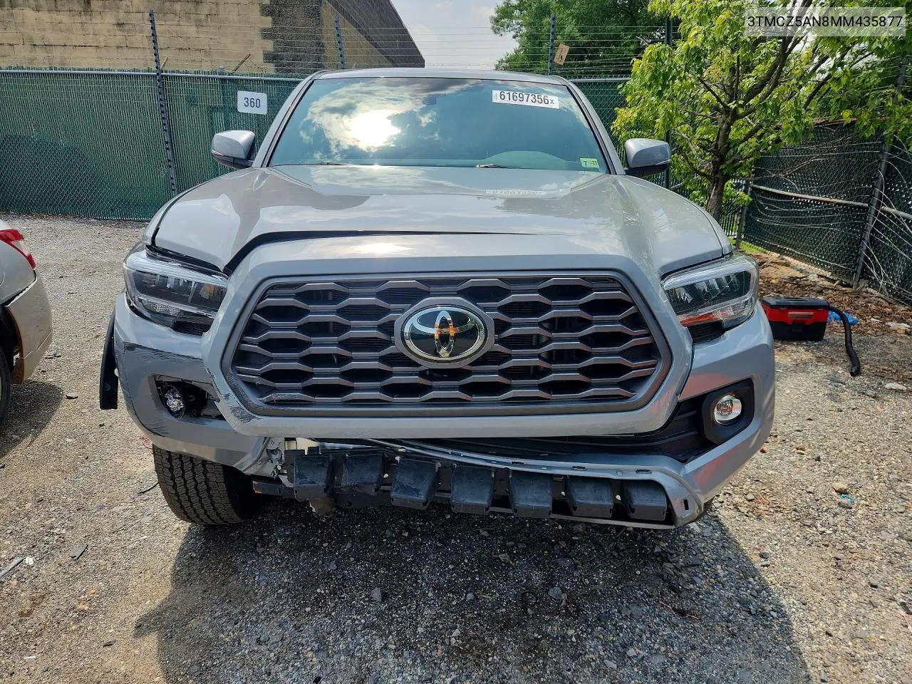 2021 Toyota Tacoma Trd Off-Road VIN: 3TMCZ5AN8MM435877 Lot: 61697356