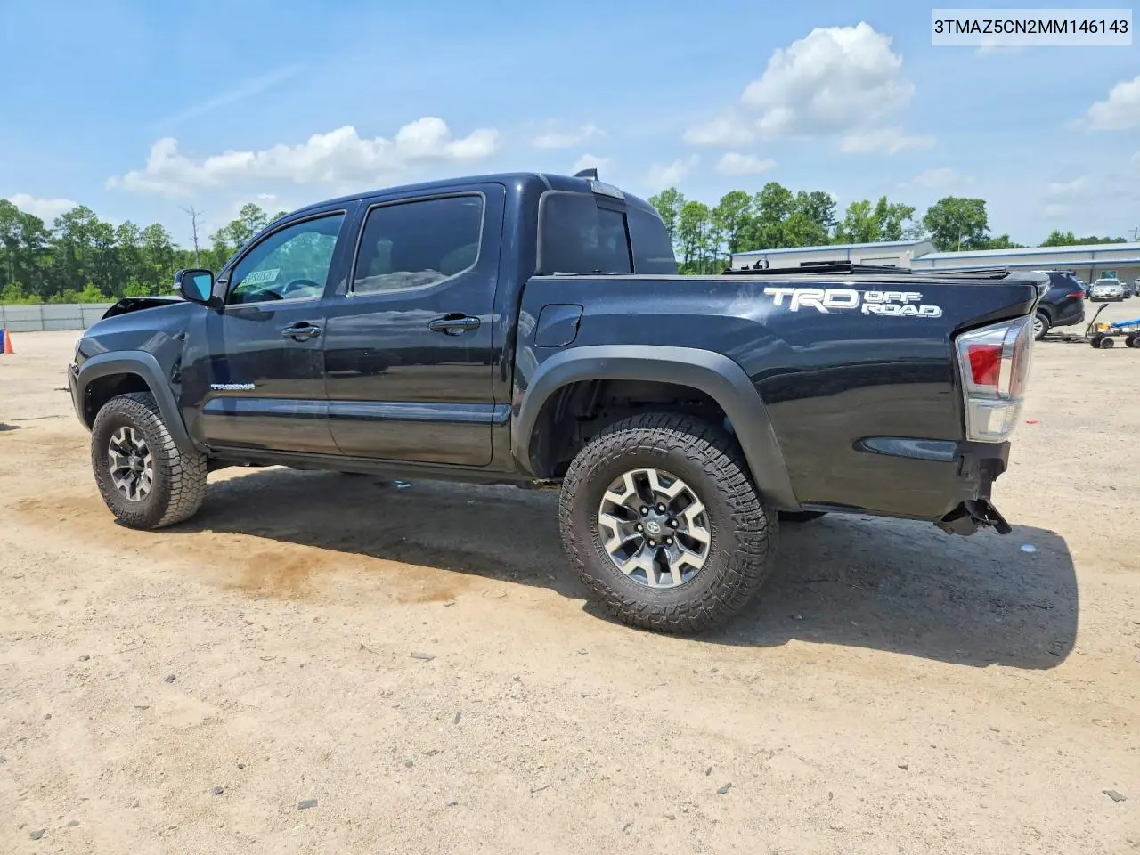 2021 Toyota Tacoma Trd Off-Road VIN: 3TMAZ5CN2MM146143 Lot: 62029236