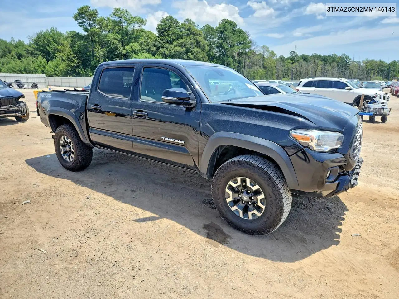 2021 Toyota Tacoma Trd Off-Road VIN: 3TMAZ5CN2MM146143 Lot: 62029236