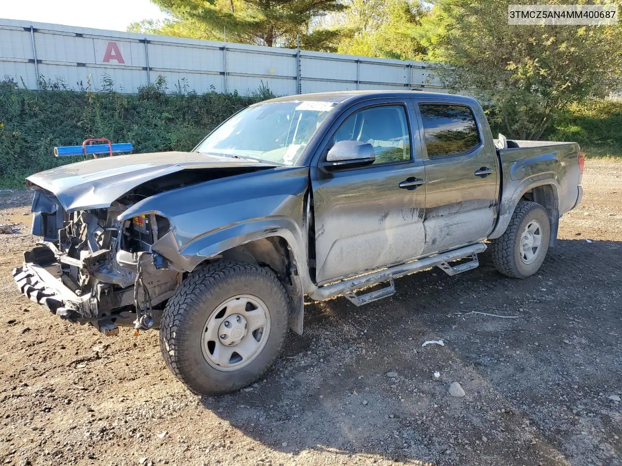 3TMCZ5AN4MM400687 2021 Toyota Tacoma Double Cab