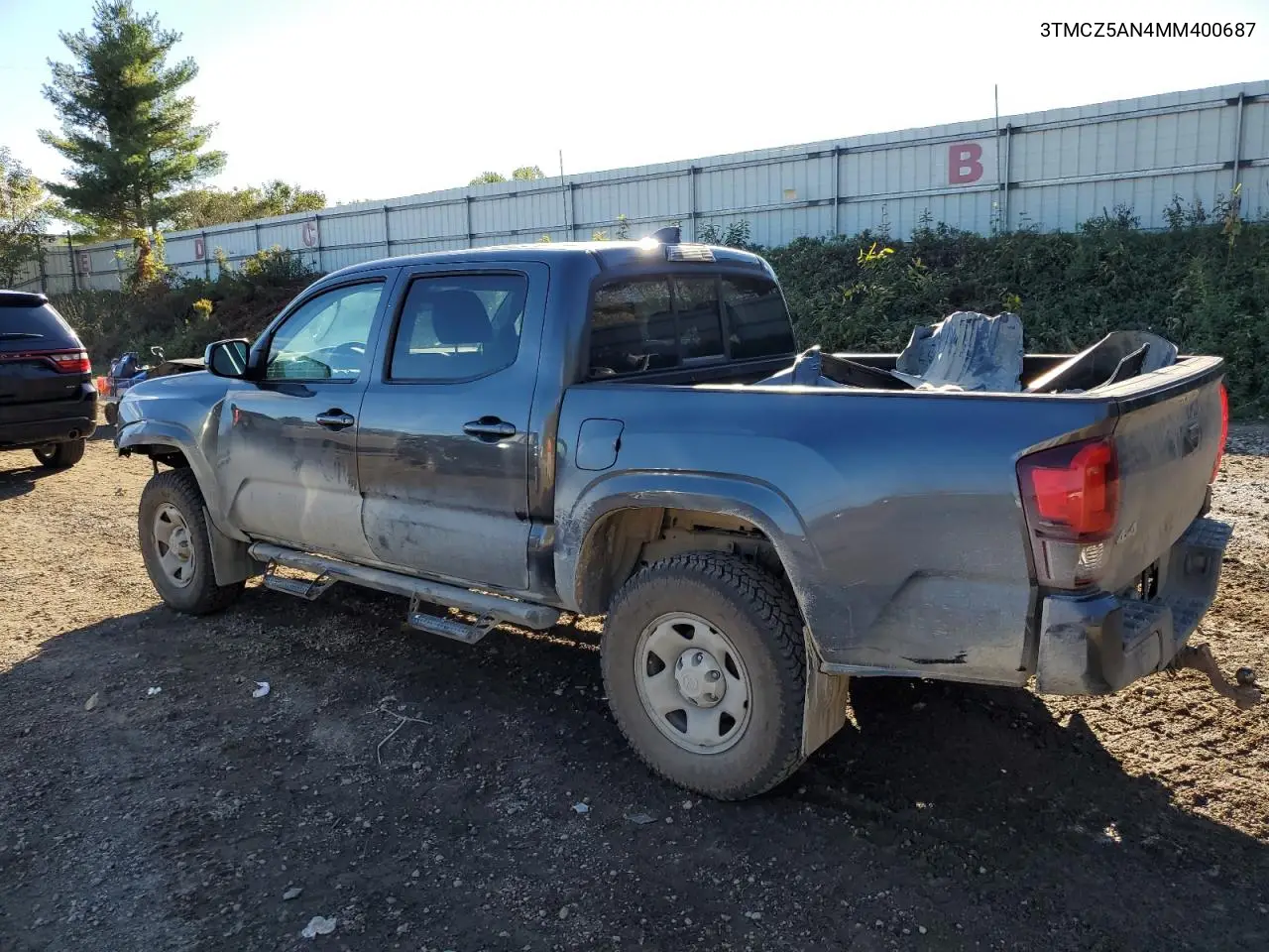 3TMCZ5AN4MM400687 2021 Toyota Tacoma Double Cab