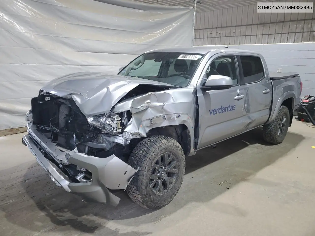 3TMCZ5AN7MM382895 2021 Toyota Tacoma Double Cab