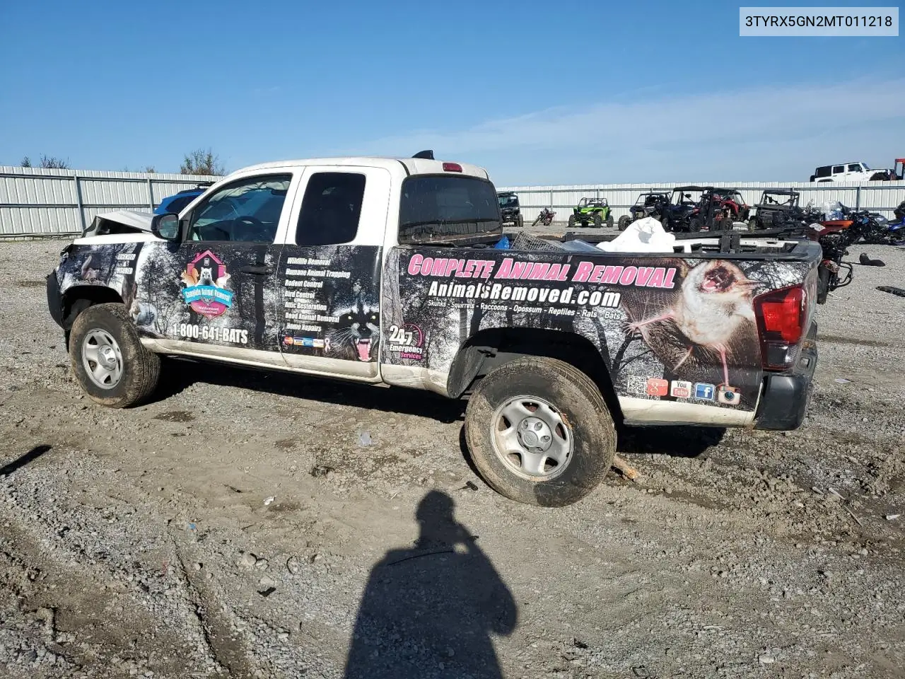 3TYRX5GN2MT011218 2021 Toyota Tacoma Access Cab