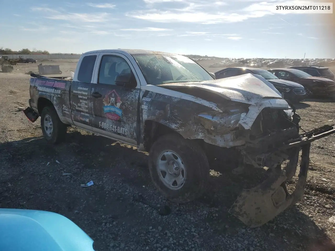3TYRX5GN2MT011218 2021 Toyota Tacoma Access Cab