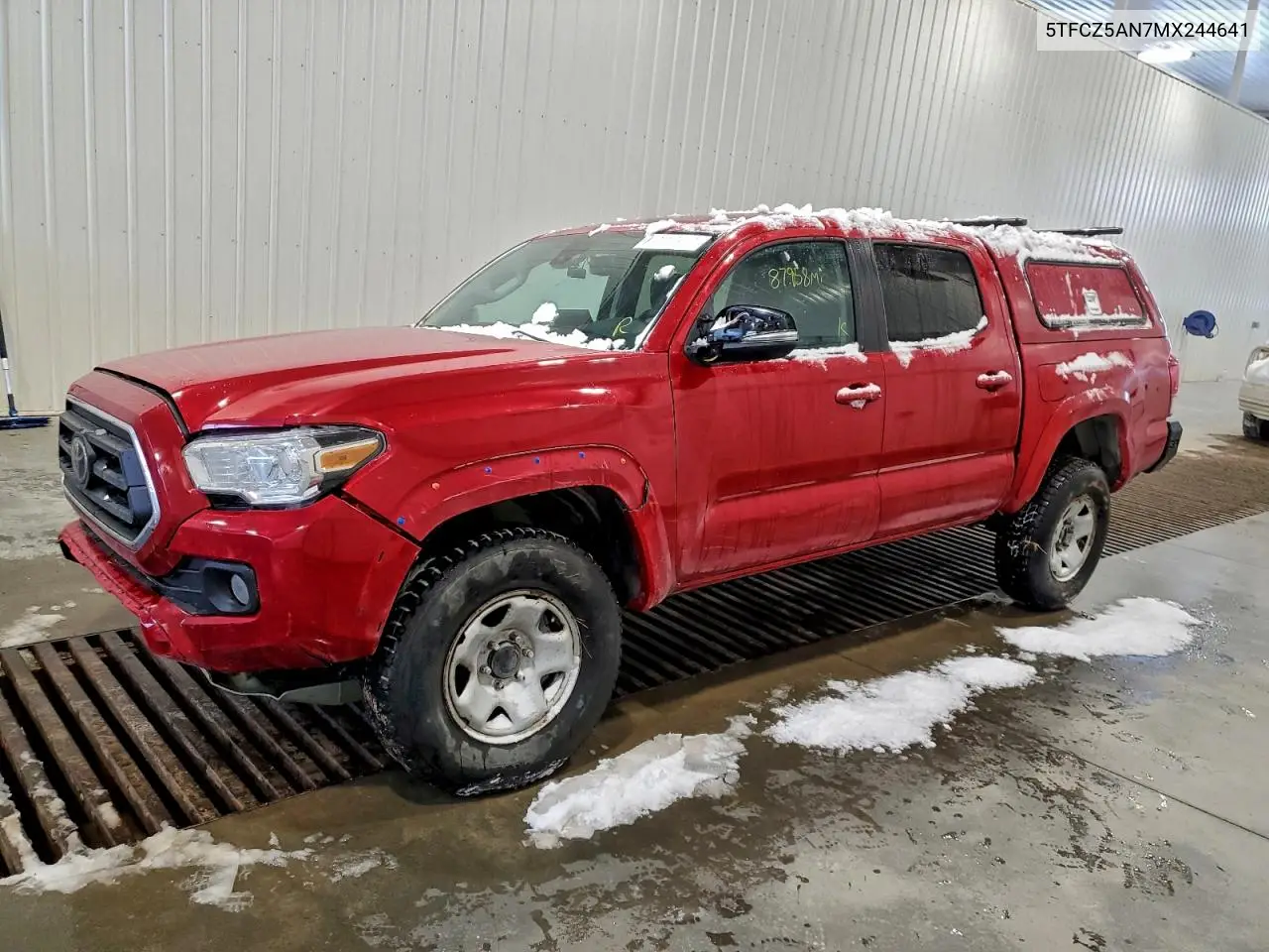 5TFCZ5AN7MX244641 2021 Toyota Tacoma Double Cab