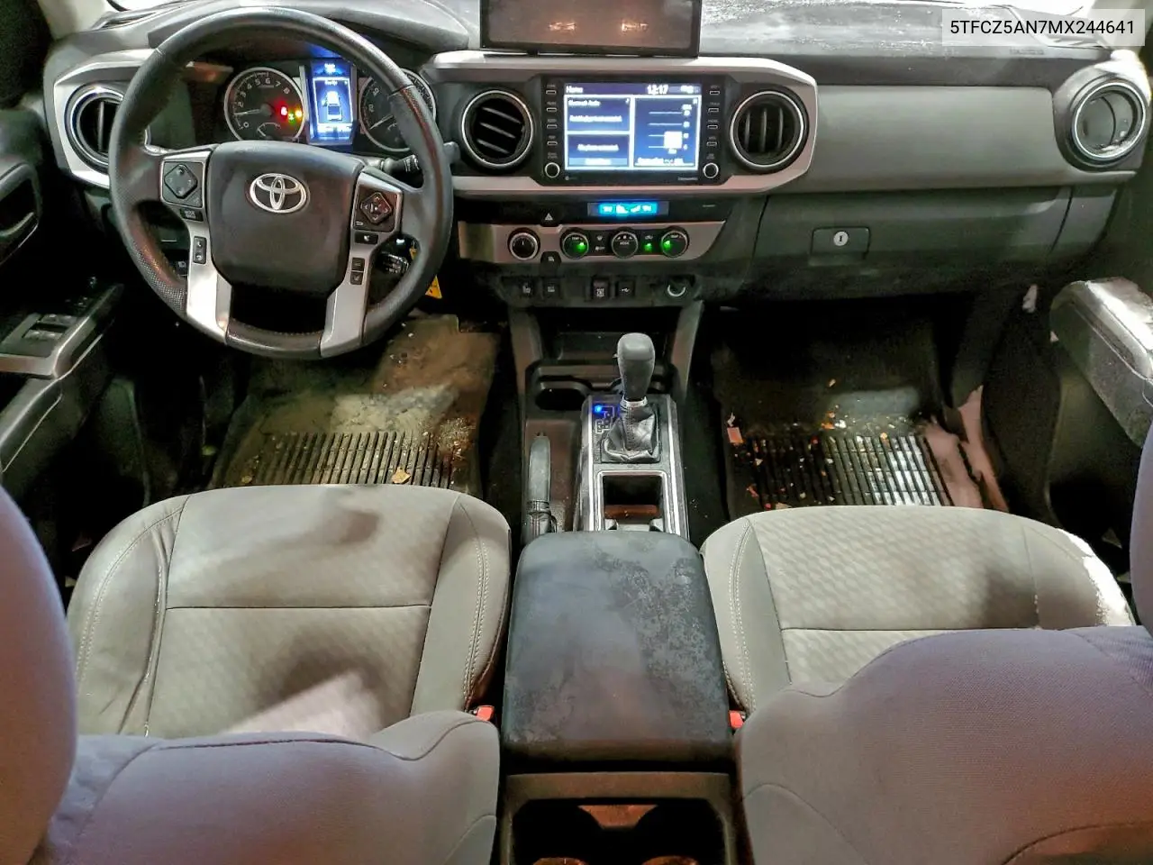 5TFCZ5AN7MX244641 2021 Toyota Tacoma Double Cab