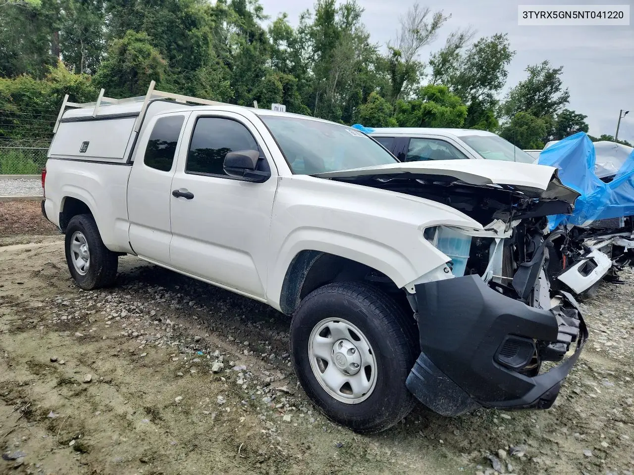 2022 Toyota Tacoma Sr VIN: 3TYRX5GN5NT041220 Lot: 51801436