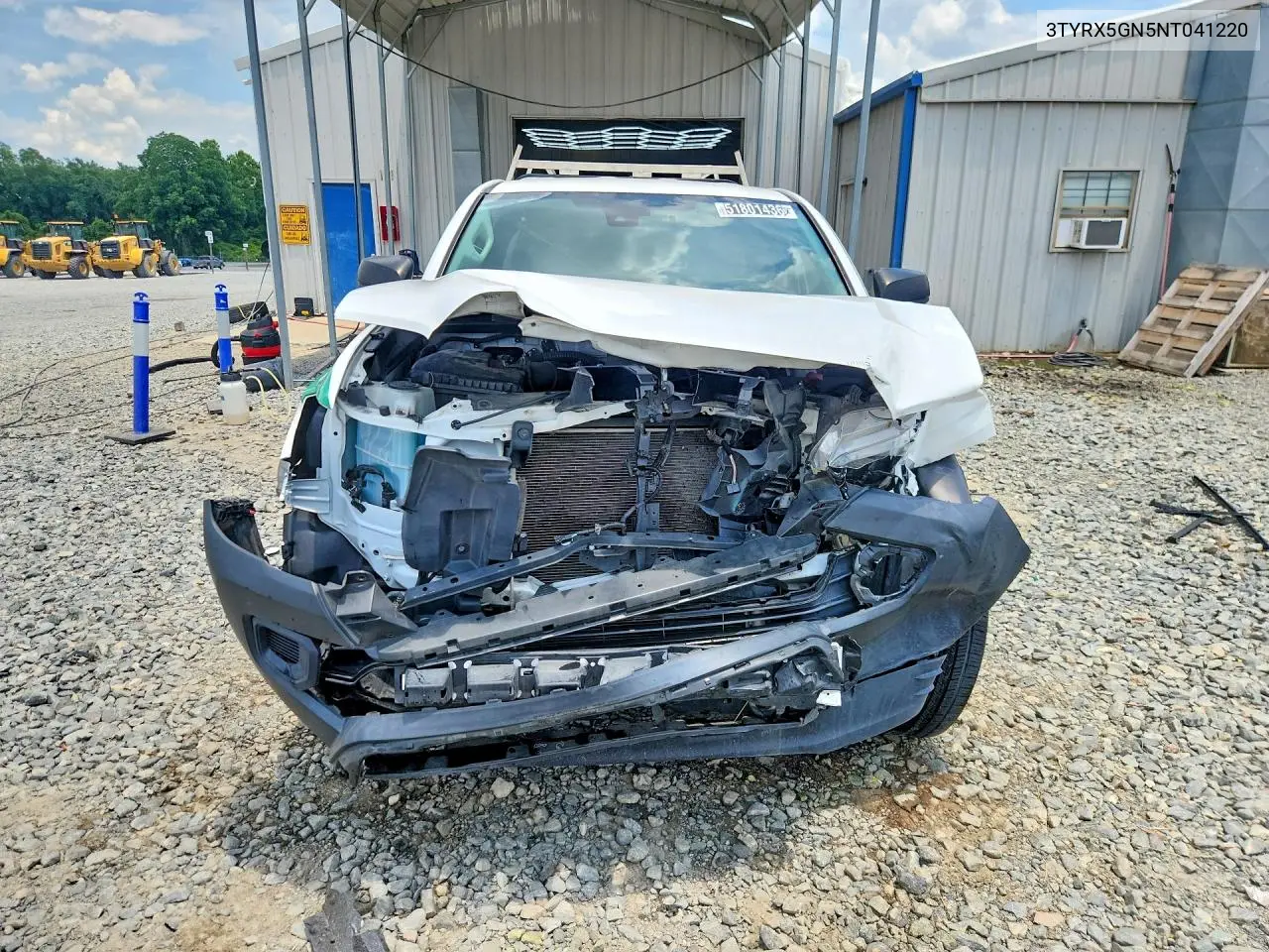 2022 Toyota Tacoma Sr VIN: 3TYRX5GN5NT041220 Lot: 51801436