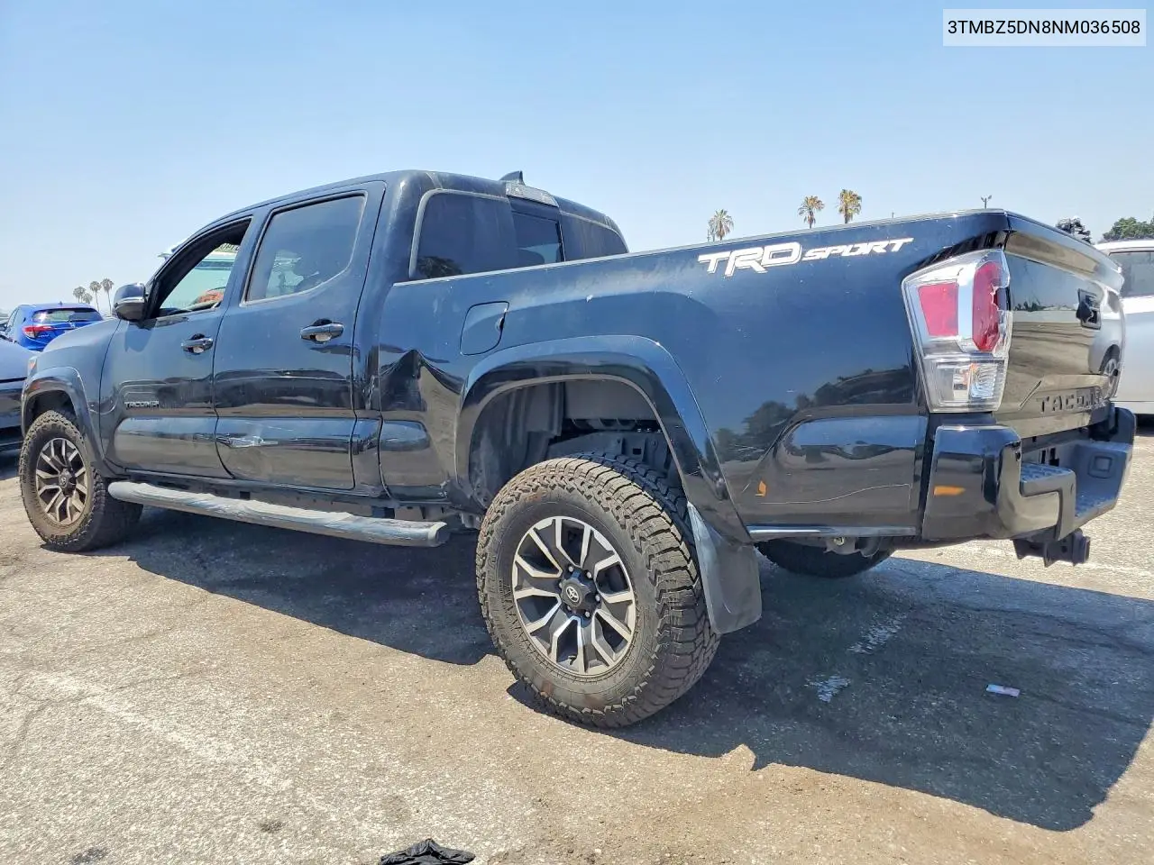 2022 Toyota Tacoma Trd Sport VIN: 3TMBZ5DN8NM036508 Lot: 58140526