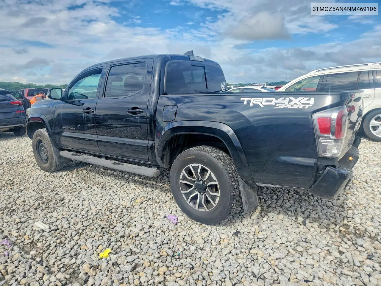 2022 Toyota Tacoma Trd Sport VIN: 3TMCZ5AN4NM469106 Lot: 58282206