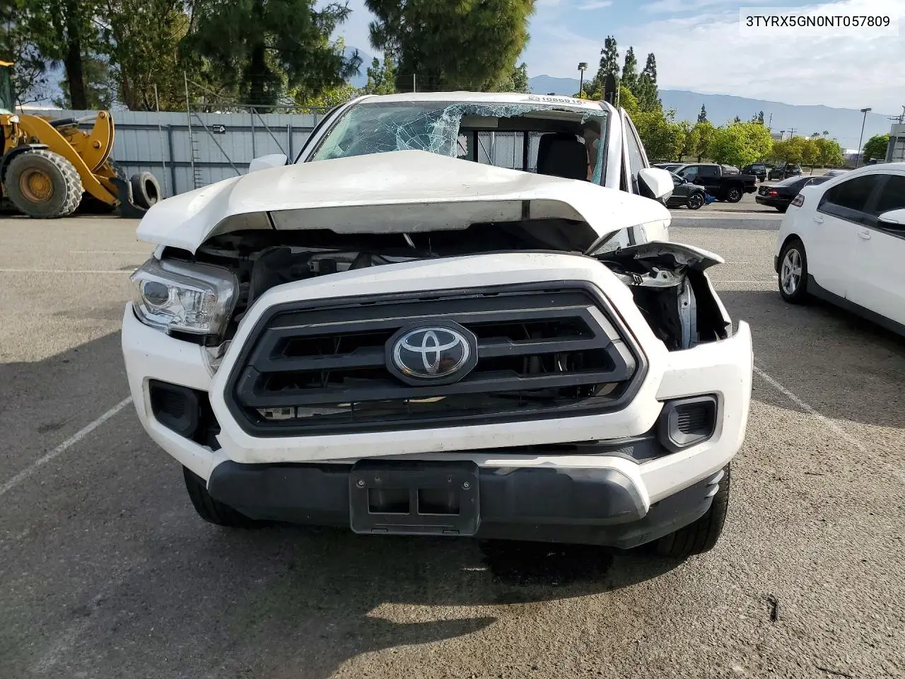 2022 Toyota Tacoma Sr VIN: 3TYRX5GN0NT057809 Lot: 61086916