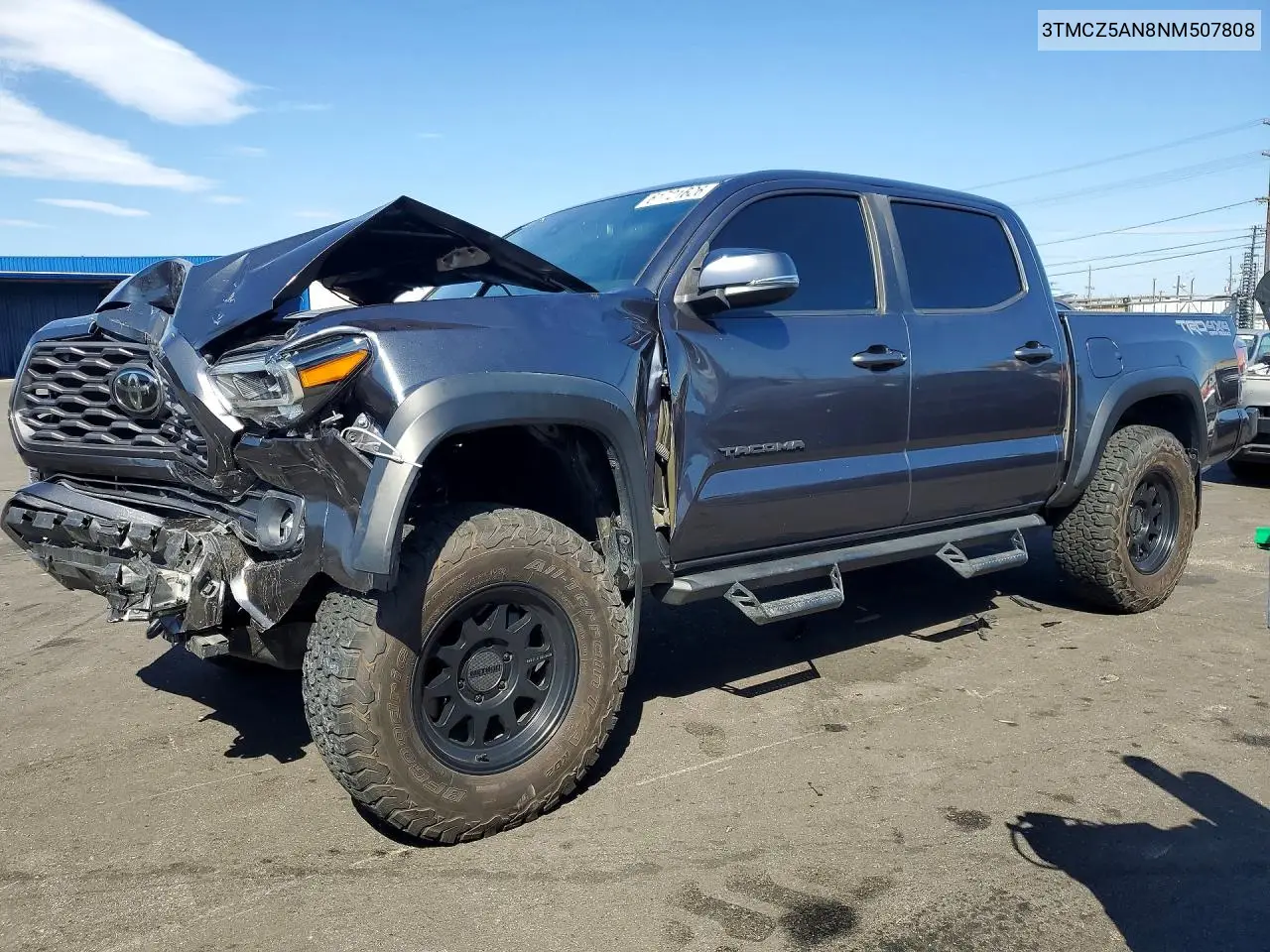 2022 Toyota Tacoma Trd Off-Road VIN: 3TMCZ5AN8NM507808 Lot: 61721626