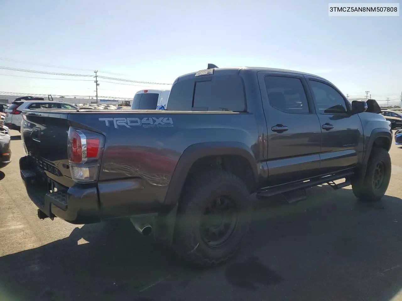 2022 Toyota Tacoma Trd Off-Road VIN: 3TMCZ5AN8NM507808 Lot: 61721626