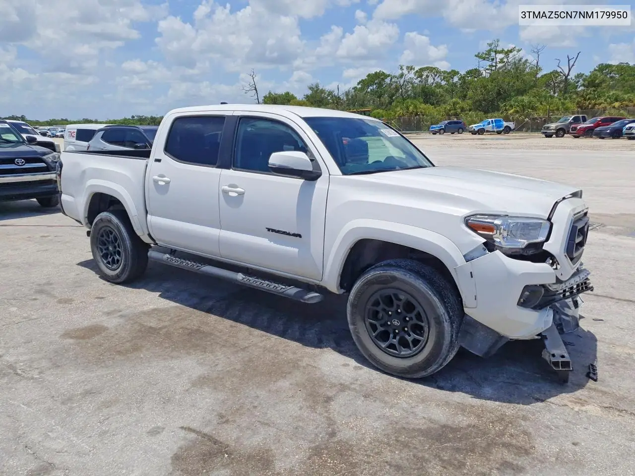 2022 Toyota Tacoma Sr5 V6 VIN: 3TMAZ5CN7NM179950 Lot: 61881206