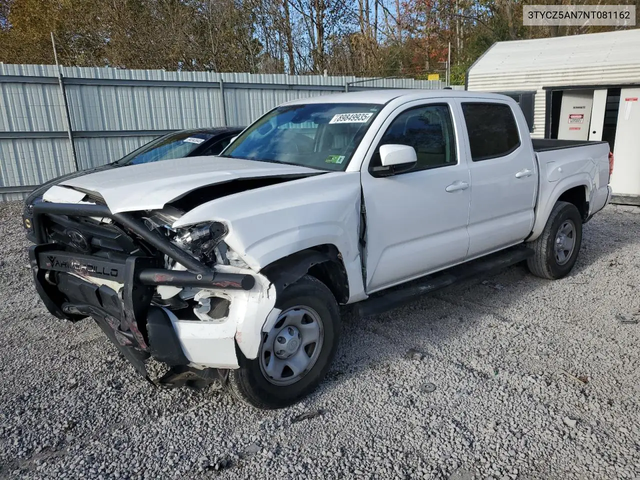 3TYCZ5AN7NT081162 2022 Toyota Tacoma Double Cab