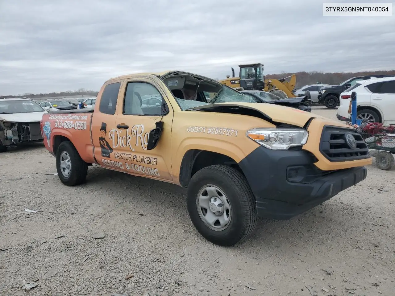 3TYRX5GN9NT040054 2022 Toyota Tacoma Access Cab