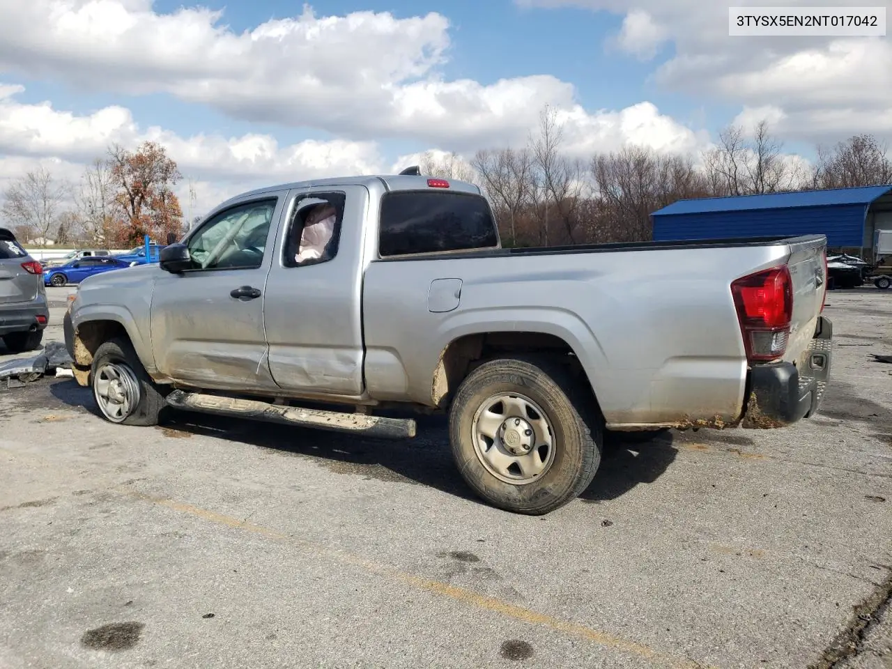 3TYSX5EN2NT017042 2022 Toyota Tacoma Access Cab